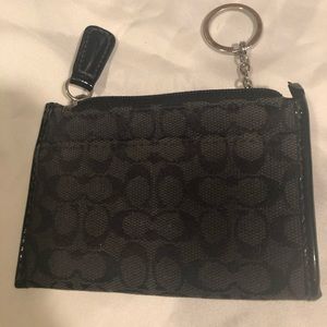 Coach key chain id wallet